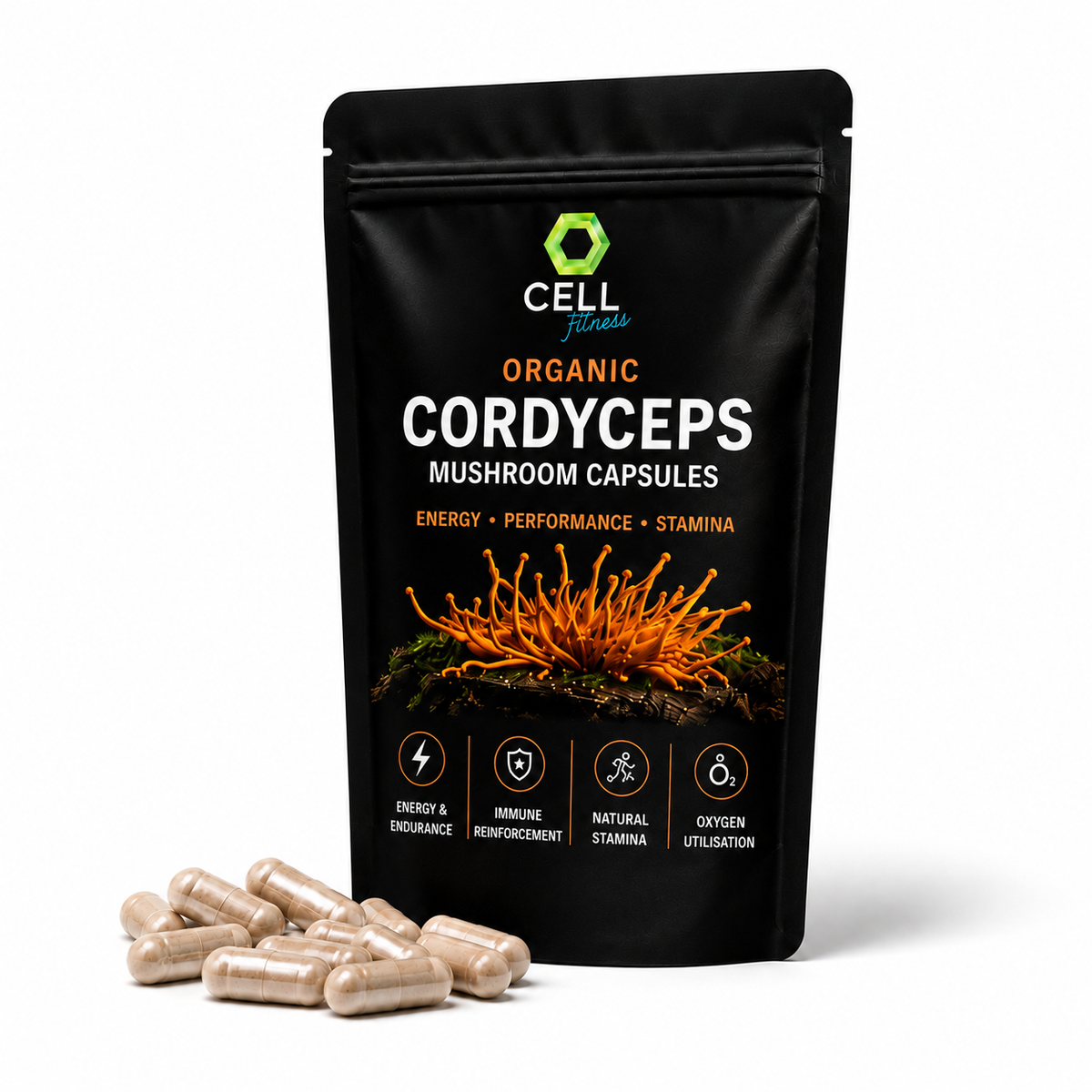 Organic Cordyceps Capsules
